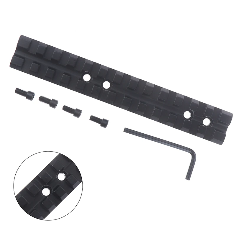 Держатель для прицела Пикатинни Вивера 5 из алюминиевого сплава 20 мм 13 слотов 4