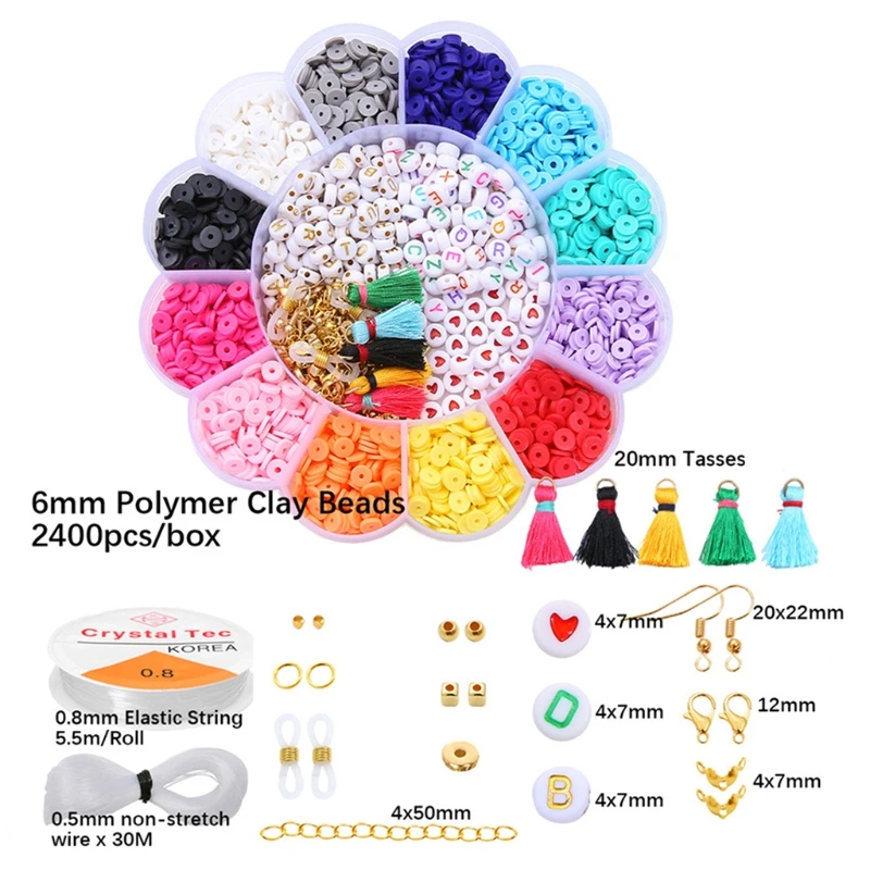

N58F Exquisite Bracelet Bead DIY Making for Necklaces Pendants Bracelets Attractive