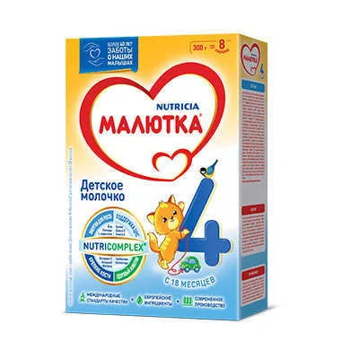 Молочная смесь Малютка 4 с 18 мес 300 гр