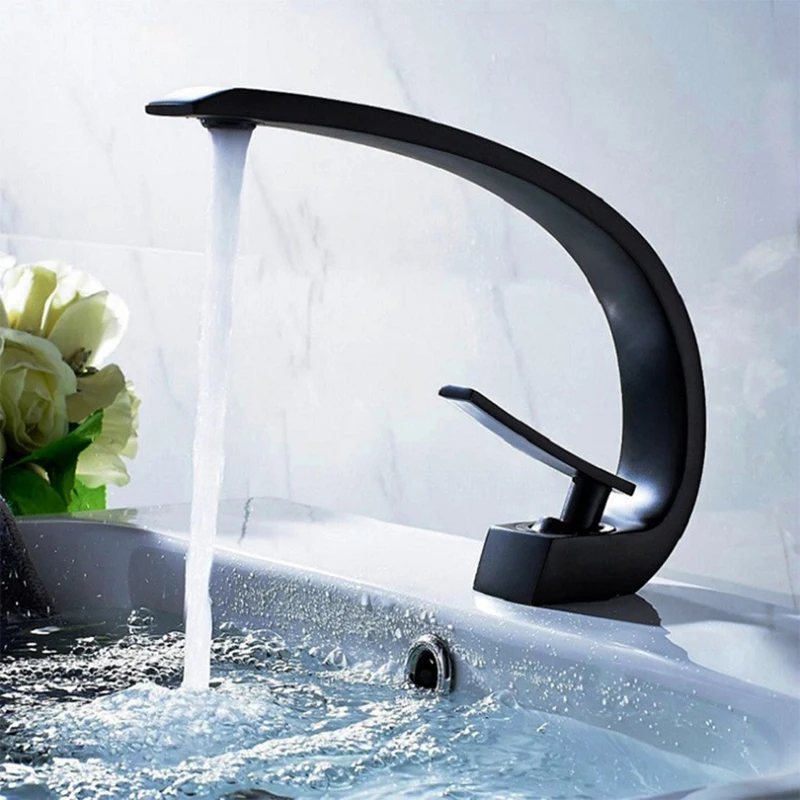 

Bathroom Basin Faucet Brass Chrome Faucet Sink Mixer Tap Hot Cold Water Bathroom Faucet Shower Room Kitchen Faucet