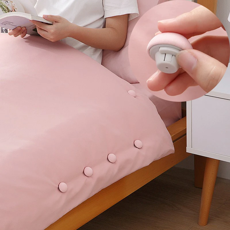 

4pcs Quilt Clip Blankets-Fastener Bed-Cover Duvet-Sheet Quilt Plastic Fixer Garment-Accessories Non-Slip Duvet Cover Clamp