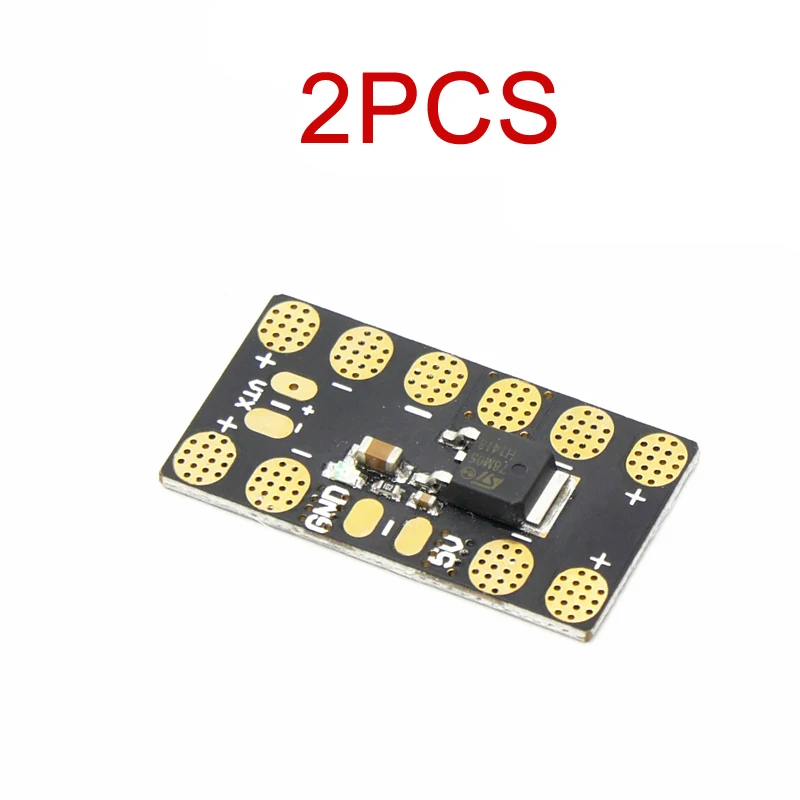 2 шт. 35x20x13 мм Мини ESC PDB с 5 В BEC плата распределения питания 50A 4S Lipo DIY запасные части