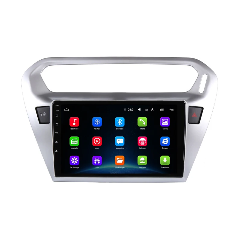 10 1 &quotAndroid автомобильный DVD мультимедийный плеер GPS для Peugeot 301 2014 2015 2016 аудио