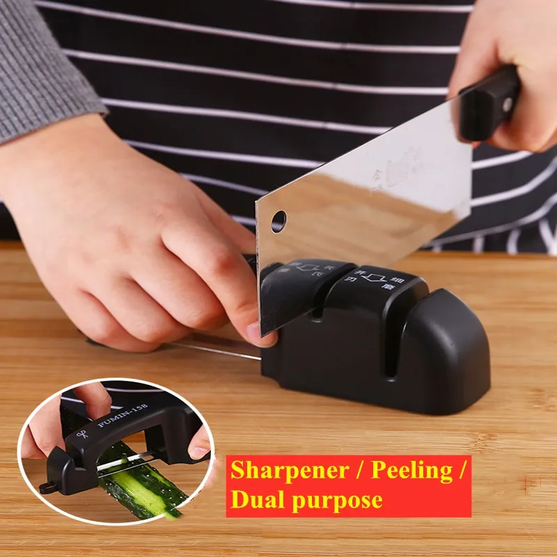 Точилка для ножей профессиональный кухонный камень заточки вольфрамовый