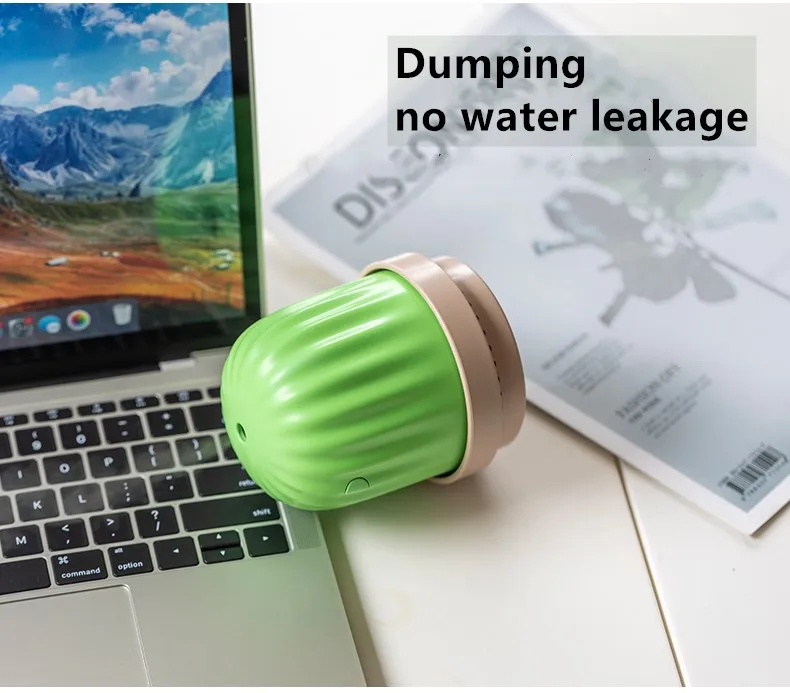 Кактус Usb портативный увлажнитель воздуха 260 мл мини милый ультразвуковой