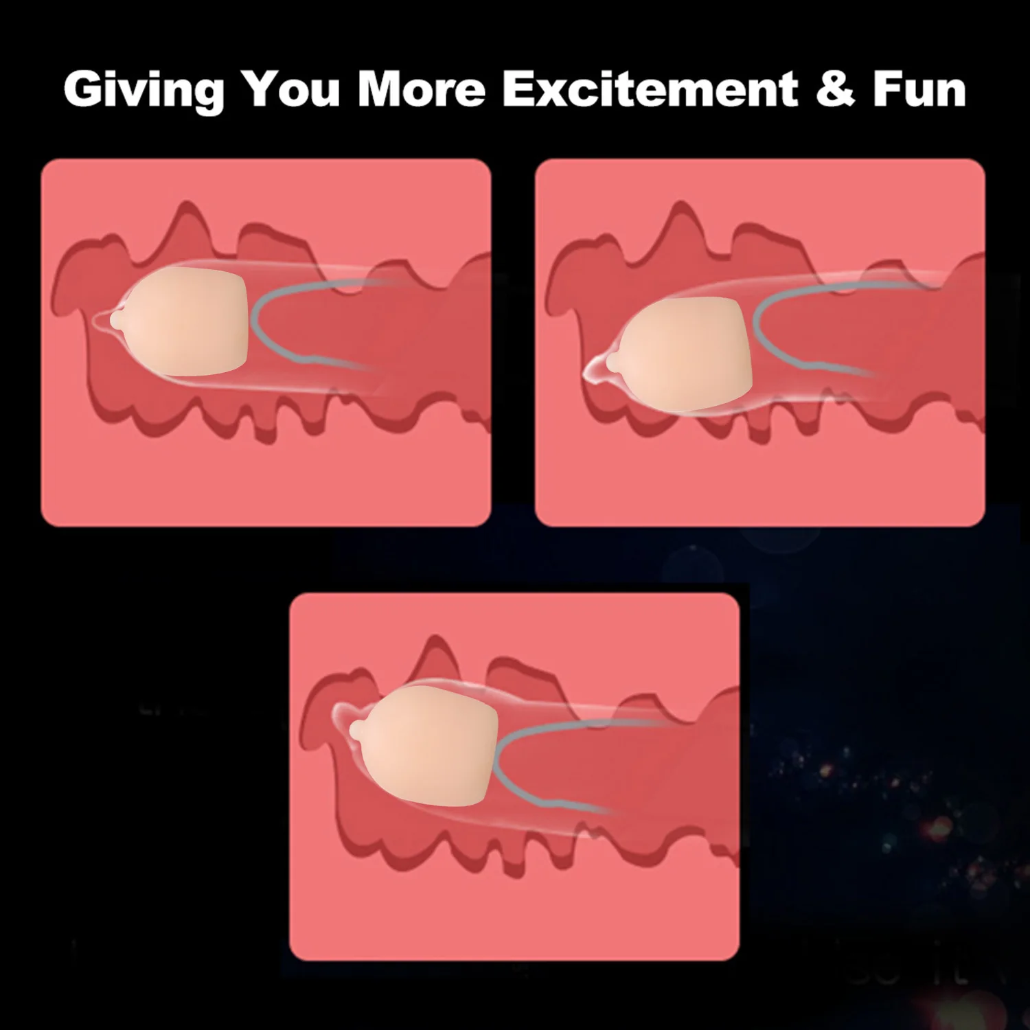 Увеличение пениса бусины для наращивания мягкий член выдвижения шариковый