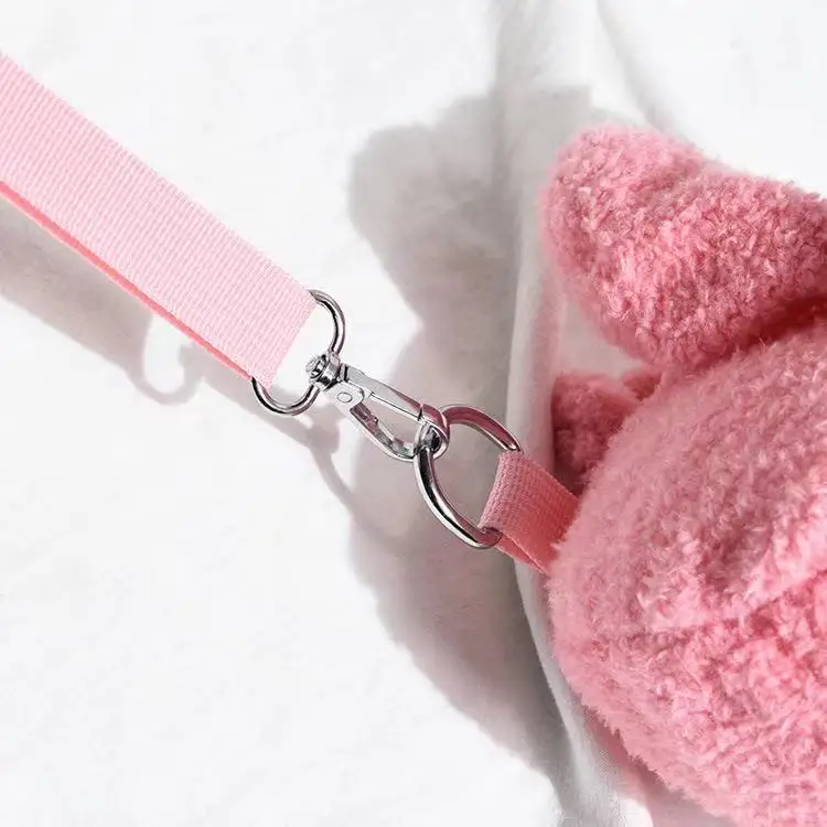 

Cute Animals Cartoon Styles Plush Backpacks Baby Plush Toys kids Shoulder Bag Soft Plush Fabric Adult Phone Bag Coin Purse