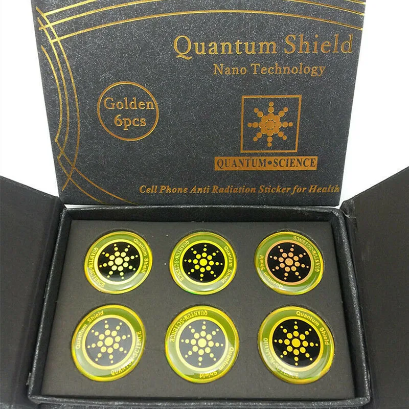 6pcs Radiation Protection Phone Sticker Round Quantum Shield for Mobiles AS99 | Мобильные телефоны и аксессуары