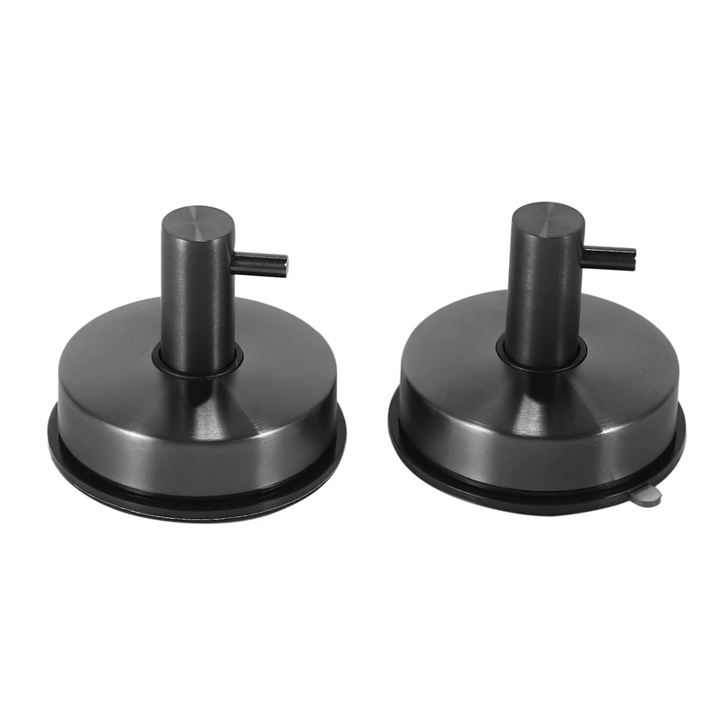 

304 Stainless Steel Suction Cup Hook Kitchen Door Rear Hook Refrigerator Free Punching Hook