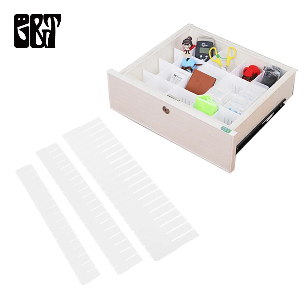 Регулируемый ящик для дома DIY разделитель кухонной доски хранения косметики