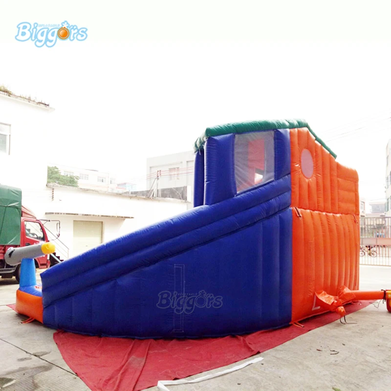

Commercial Indoor Outdoor Inflatable Slide Kids Interactive Game Pool Slide