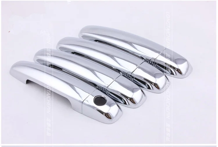 Хромированная крышка ручки двери автомобиля Накладка для Suzuki Swift 2005 2017 Grand Vitara 2006