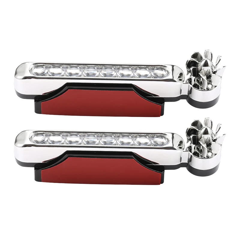 

Motorcycle Daytime Running Light Truck DRL Lamp 8-LED Wind Powered Auto