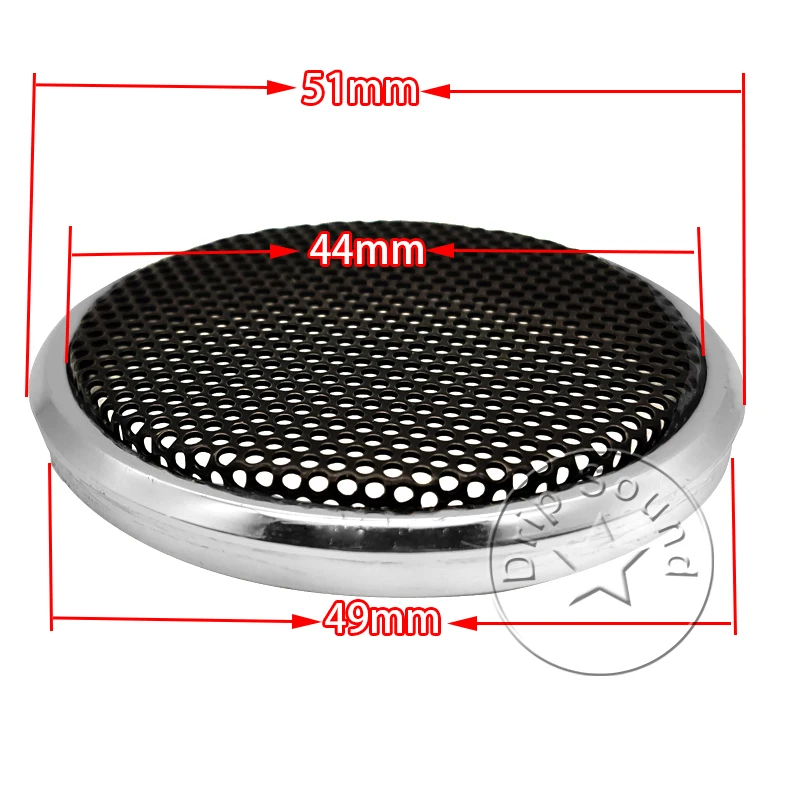 Сетчатый декоративный динамик для автомобильной аудиосистемы круглая