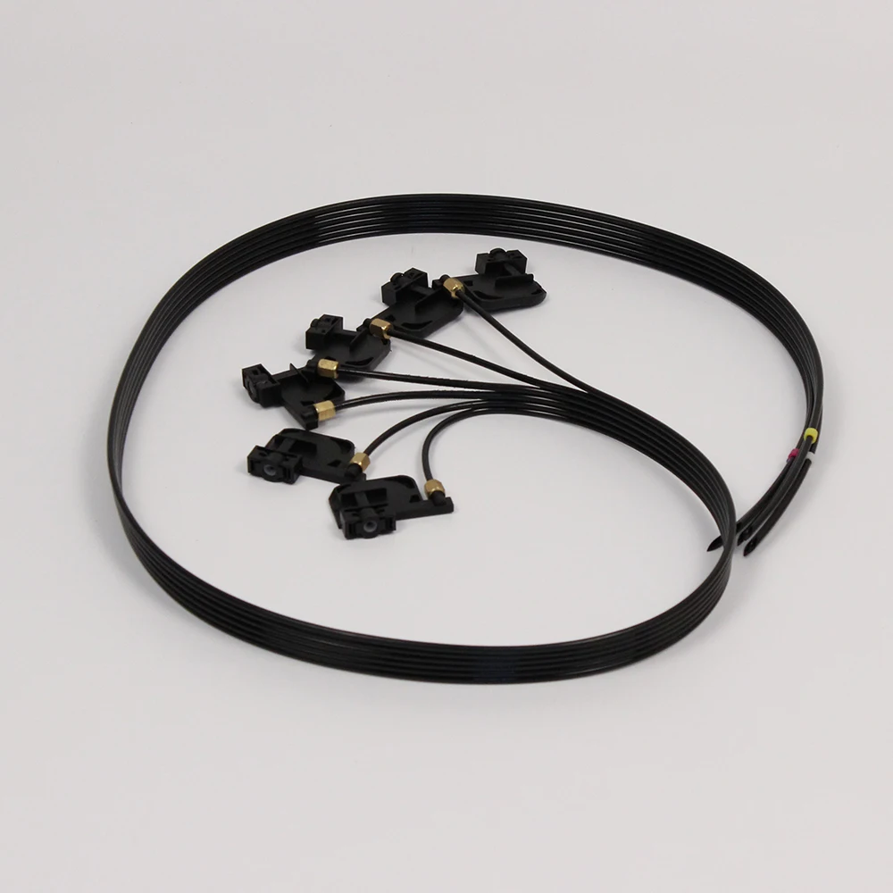 6 цветов демпфер чернил с трубопроводом для Epson L805 R330 R290 T50 L800 1390 УФ принтер