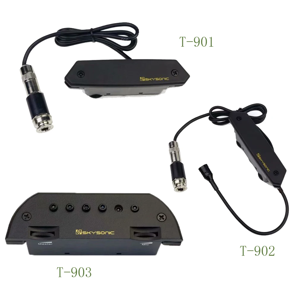Skysonic T 901 Preamp система звукоснимателя 902 Soundhole звукосниматель Магнитный микрофон
