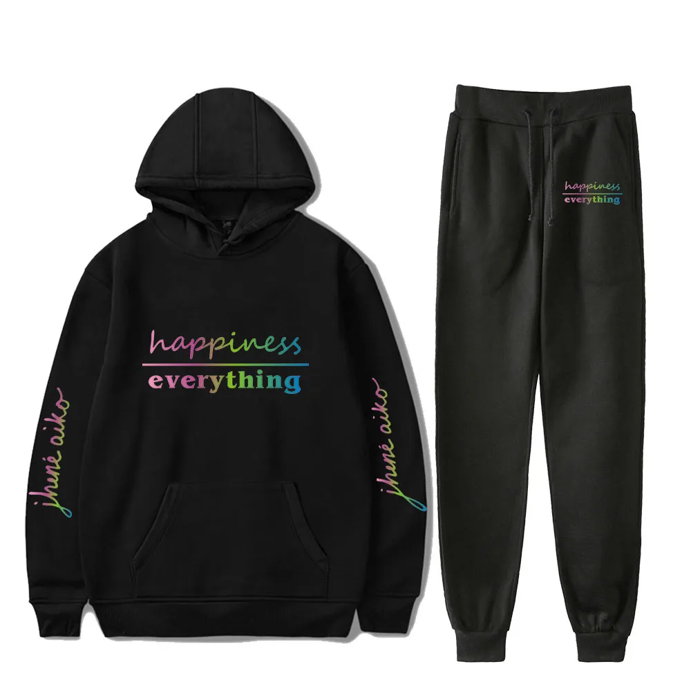 

Jhene Aiko Sweatshirt Unisex Two Piece Set Hoodies+Jogger Pants Fashion Streetwear 2020 New CHILOMBO Men Women's Sets Plus Size