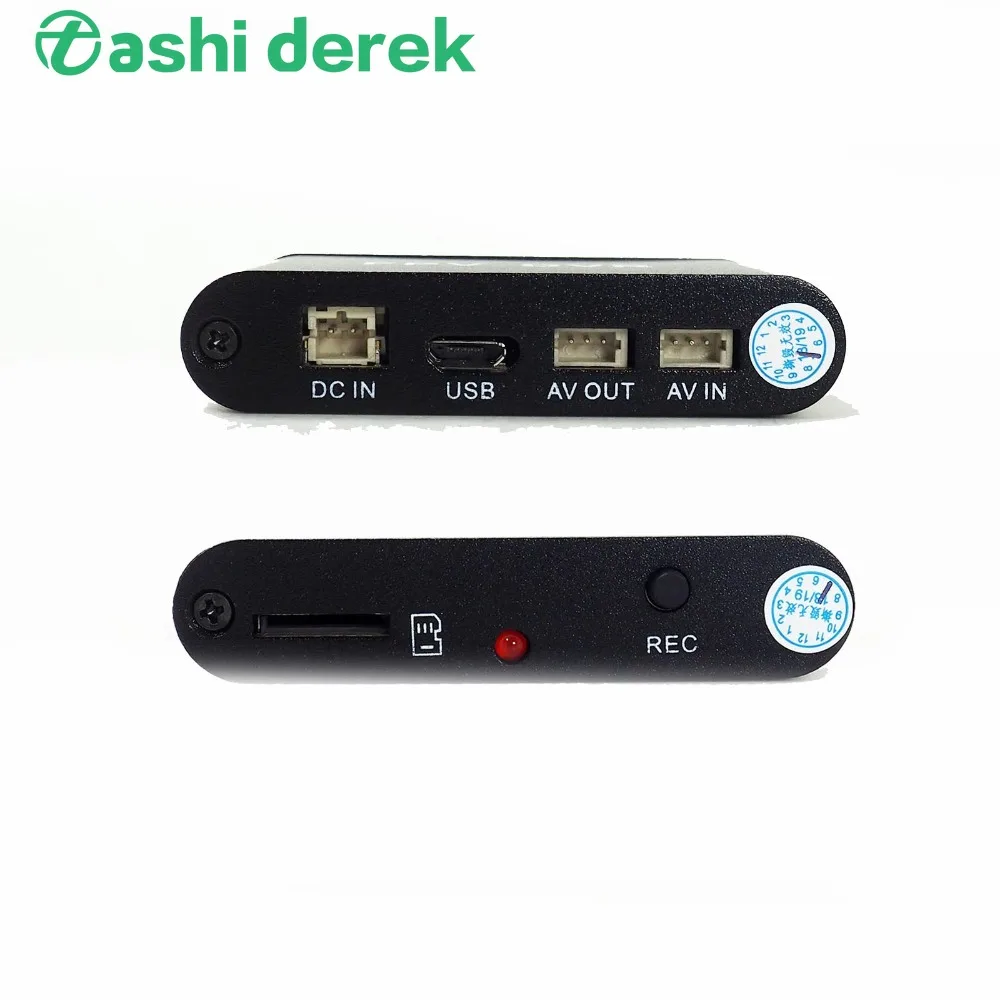 Fpv Dvr 1ch Cctv Camera Dvr Mjpe Cvbs Analog Signal Video Recorder Support Sd Card With Av Cable