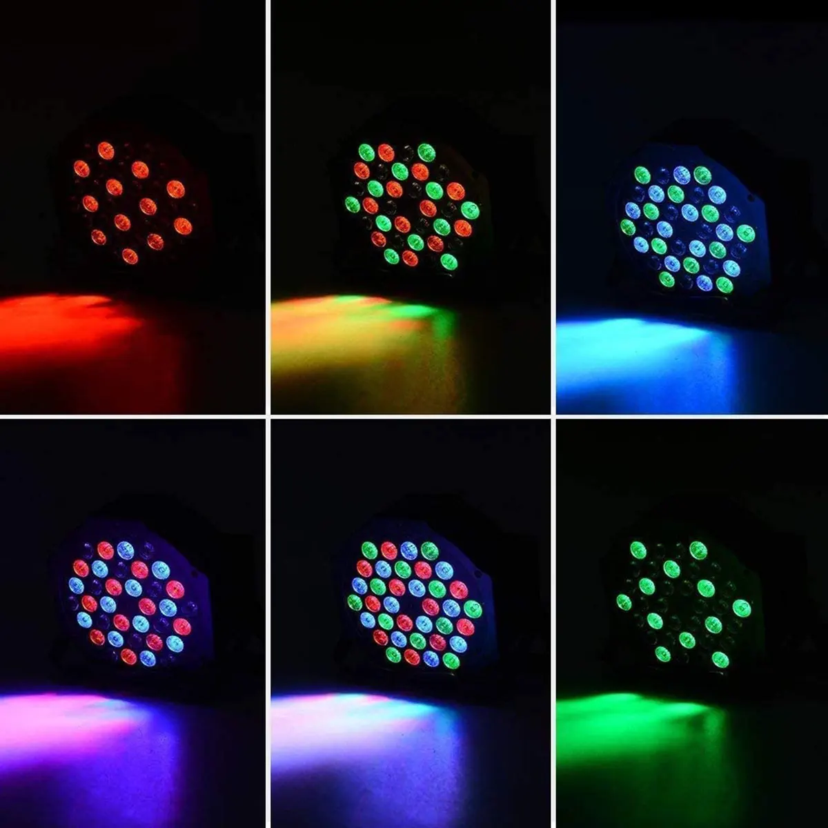 Сценический прожектор для дискотеки светодиодный Par-светильник RGB диджея с