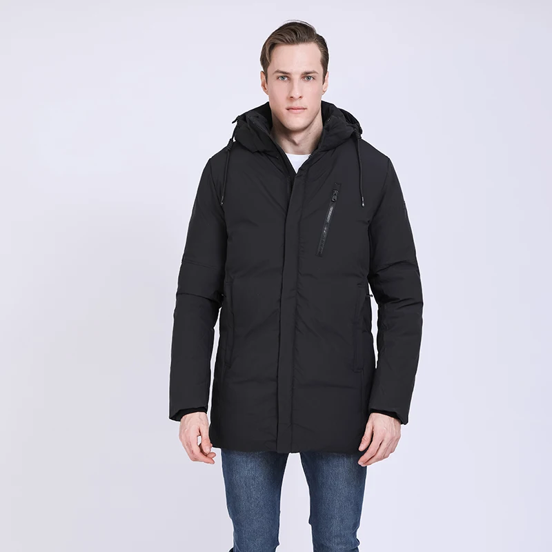 TALIFECK 2018 Новые Теплые Зимние куртки мужские утепленные длинные хлопковые