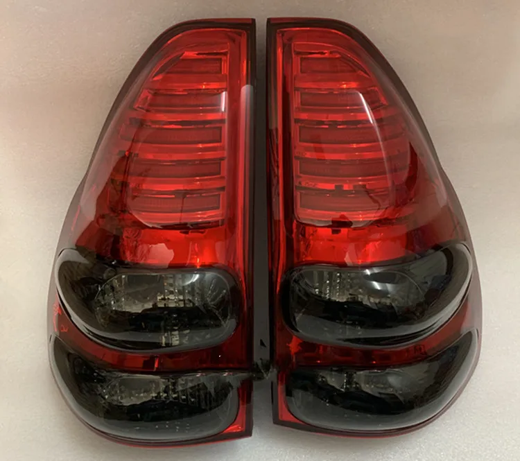 

RQXR Led tail light brake lamp reverse lights streaming turn signal assembly for Toyota land cruiser LC120 2700 4000 2003-2009