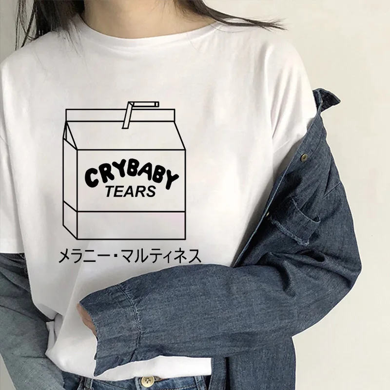 

Women 2021 Cartoon T-Shirt Japanese Drink Box Cute Graphic Summer Print Lady Top T Shirt Ladies Female Tee Tops SIZE XXXL