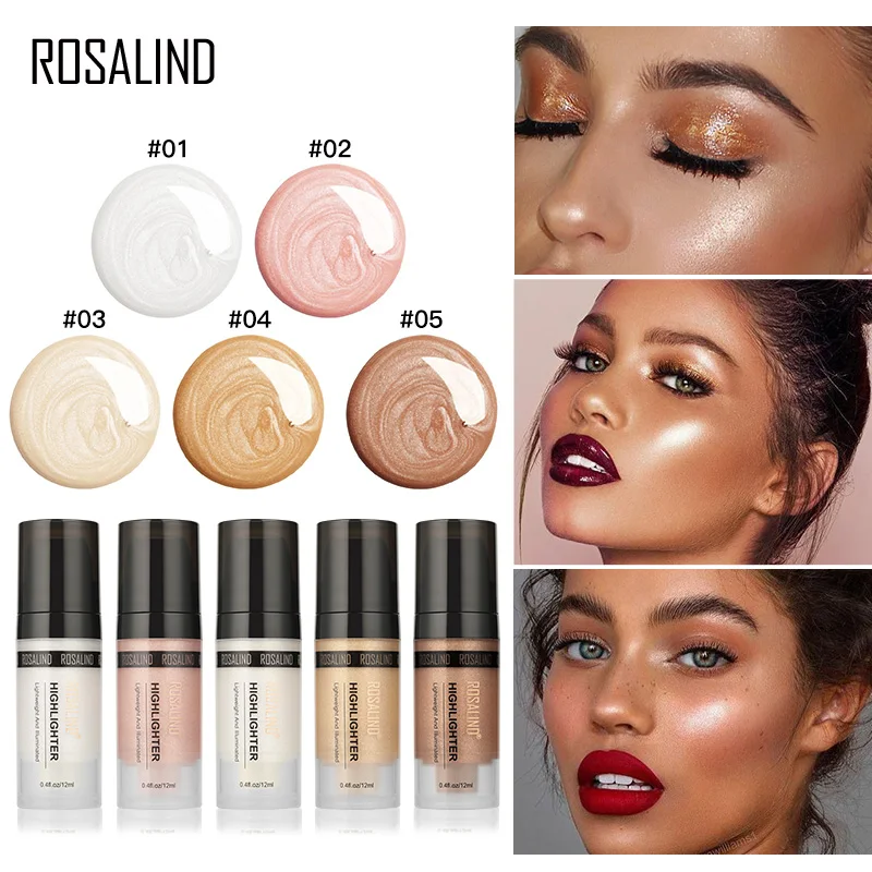 ROSALIND хайлайтер осветитель макияж бронзатор контурный Блестящий скульптор для