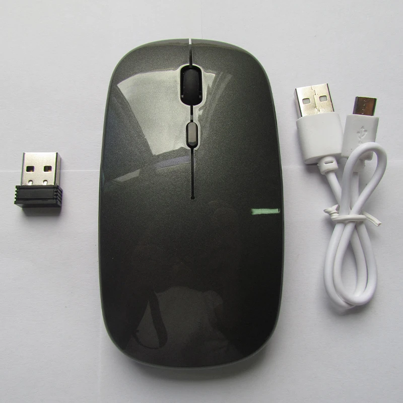 

Backlight Wireless USB Mouse Bluetooth-compatible MiceRechargeable Silent Mouse