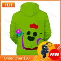 cartoon thin jacket tops teen clothes shooter kids hoodies shooting game 3d print hoodie boys girls harajuku sweatshirt