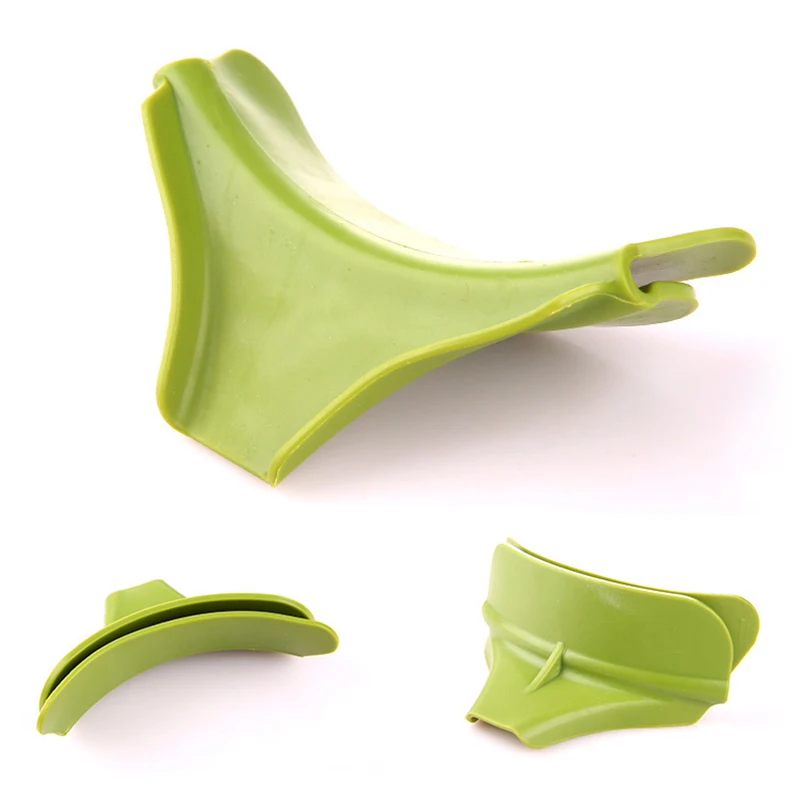 

Creative kitchen anti-overflow silicone pouring soup tool funnel outlet for pots and pans kitchen gadget accessories hot sale
