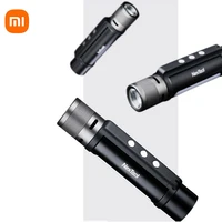 mi xiaomi nextool 6 in 1 zoomable flashlight 1000lm 3 mode dual light source2600mah led light torch power bank life dec