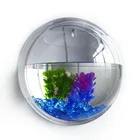 Акриловая подвесная аквариумная чаша, товары для домашних животных, настенное крепление для аквариума Betta Fish
