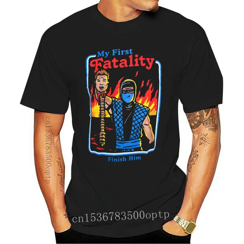 

New Mortal Kombat My First Fatality Men's T-Shirt