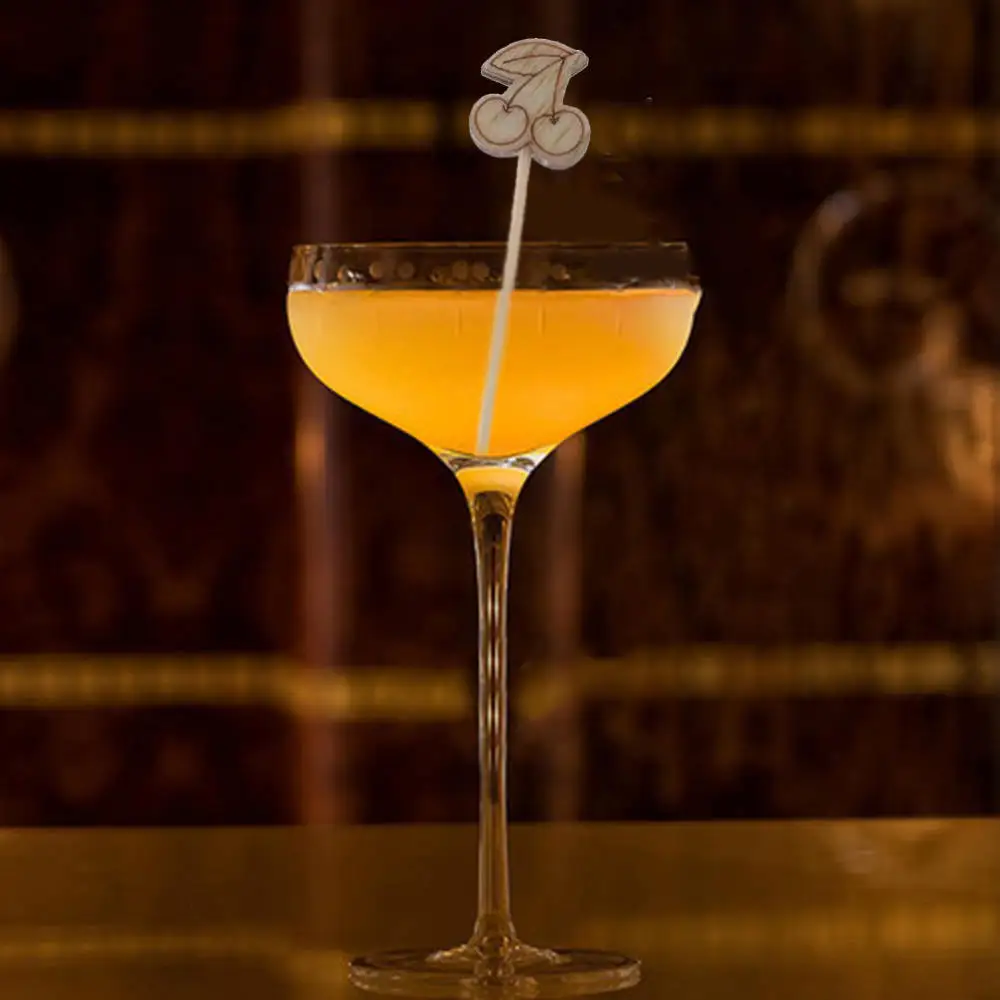 100X Bamboo Cocktail Picks Fruit Dessert Food cake Sticks ornament Drink Stirrer wedding Party festival Decoration |