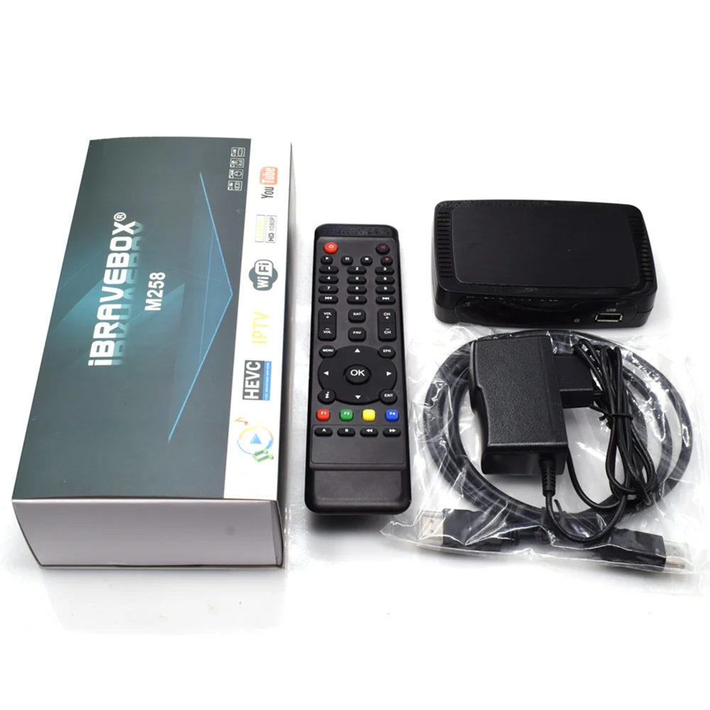 

TVIP M258 Satellite TV Receiver Internet Digital Set Top Box IPTV Receiver Decoder Full HD 1080P 4K TV Box with USB Wifi