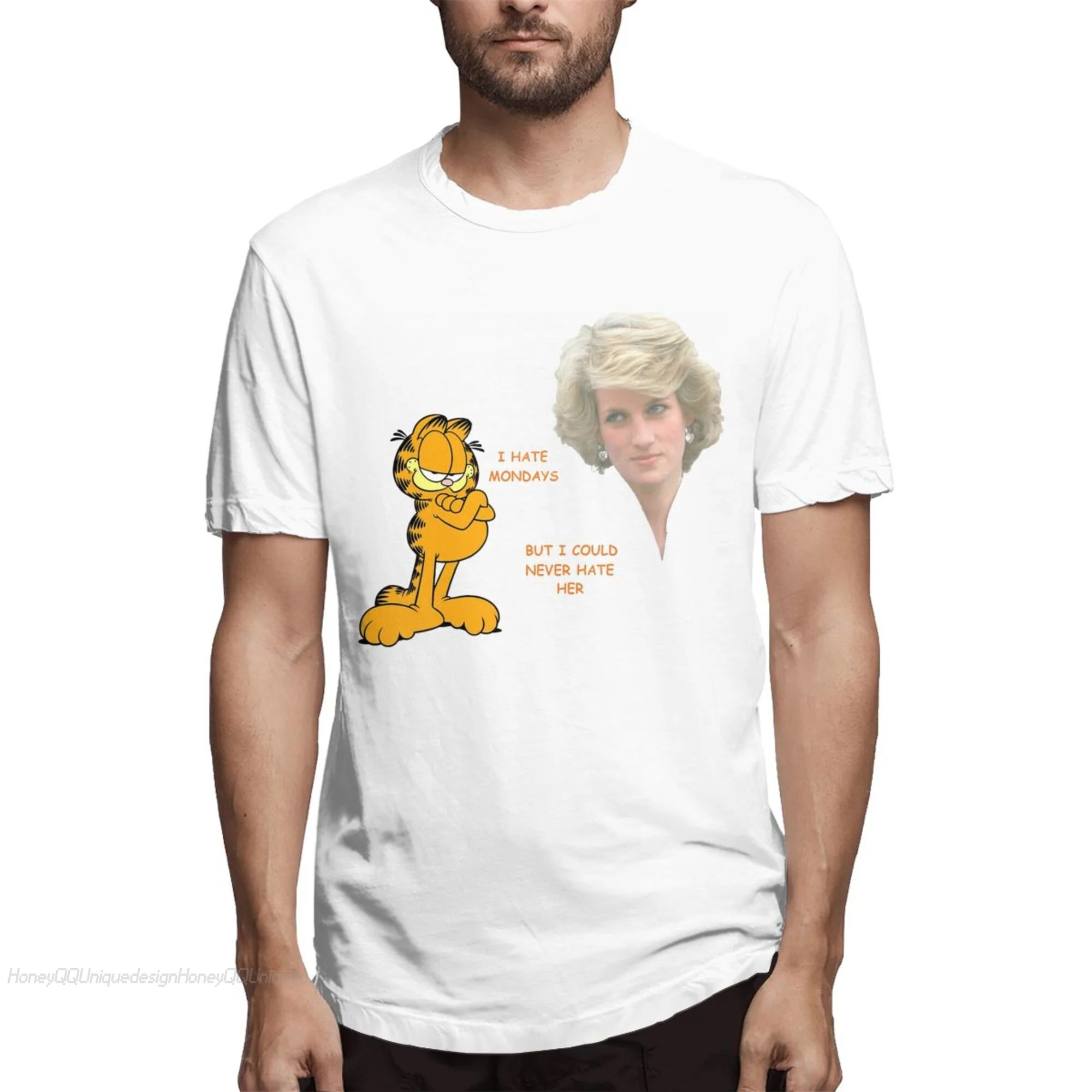 Одежда высшего качества Мужская одежда рисунком героя мультфильма &quotГарфилд&quot