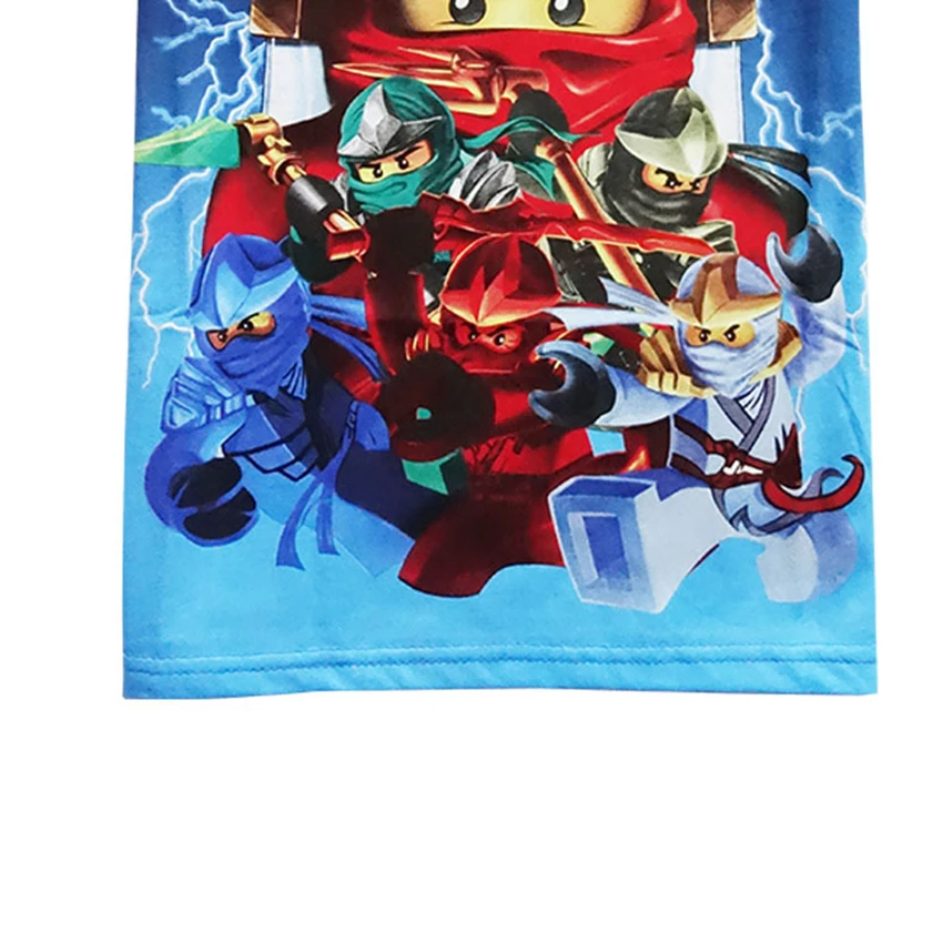 Костюм ниндзя для мальчиков топ футболка детские костюмы на Хэллоуин детей