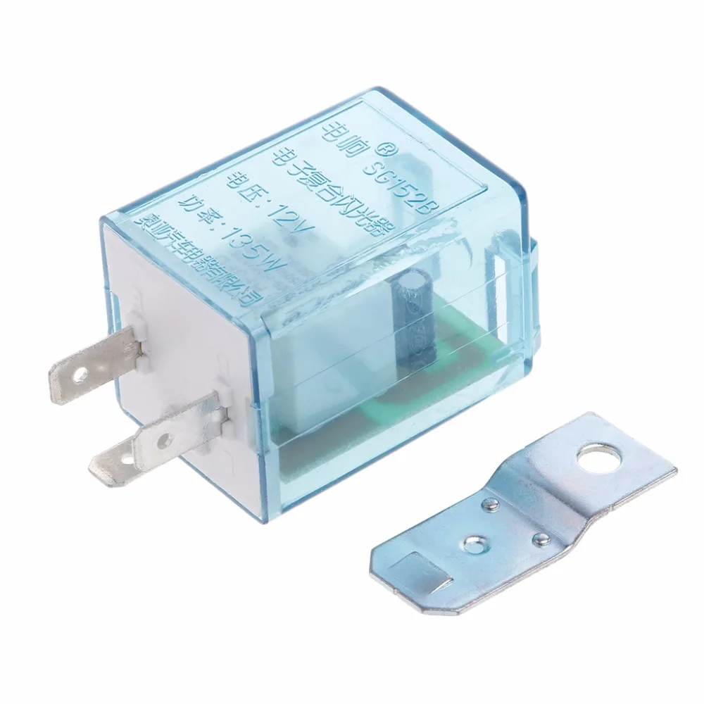3 Pin 12V электронное проблесковое реле Fix светодиодный индикатор поворота qyh |