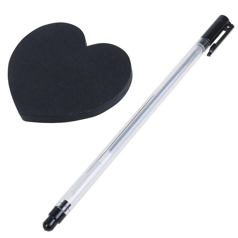 Black Color Sticky Notes With Fluorescent Pen Set 50 Sheets Creative Office Stationery Self-Adhesive Note Pads 2019 New |