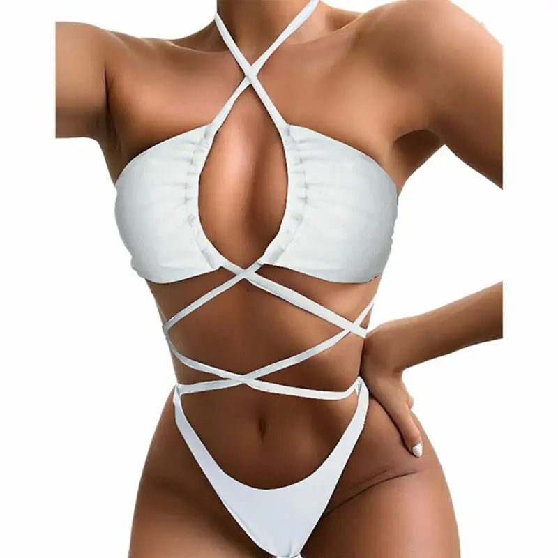 

2020 женский бюстгальтер с чашками пуш-ап, комплект бикини, купальник, купальный костюм, пляжная одежда