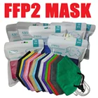 Одобренные красочные маски FFP2 для женщин и мужчин, CE KN95, маска для лица, модная дизайнерская маска fpp2, респиратор, пылезащитный респиратор
