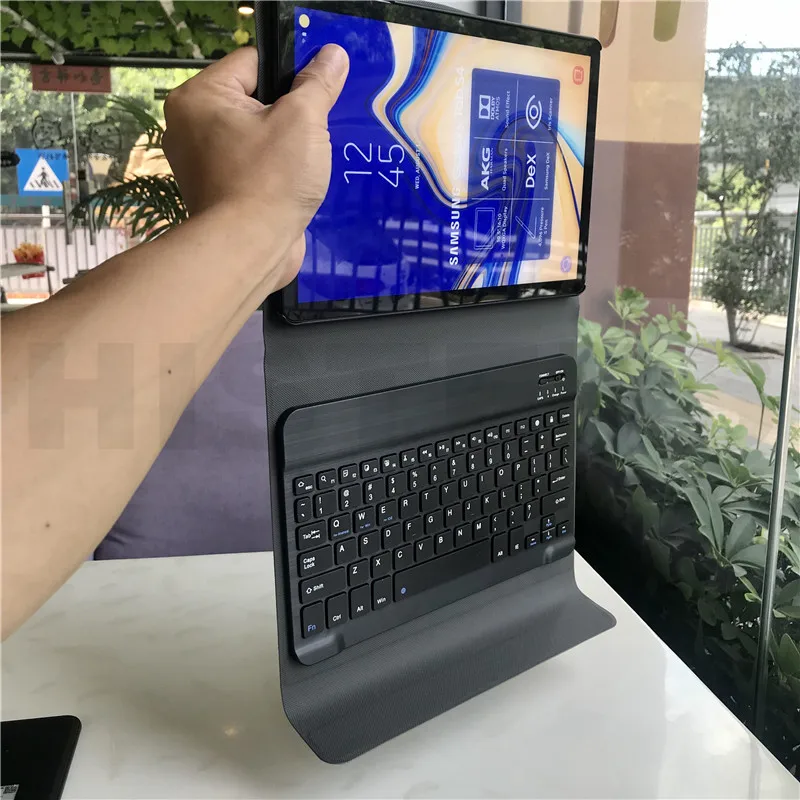 

Free Film for Samsung Galaxy Tab A7 S6 Lite S5e S4 A A6 10.1 10.4 10.5 inch Tablet PC Detachable Bluetooth Keyboard Slim Cover