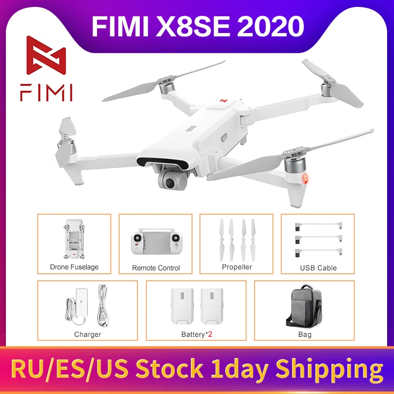 FIMI X8SE 2020 версия дрона с дистанционным управлением 8 км видом от первого лица 3