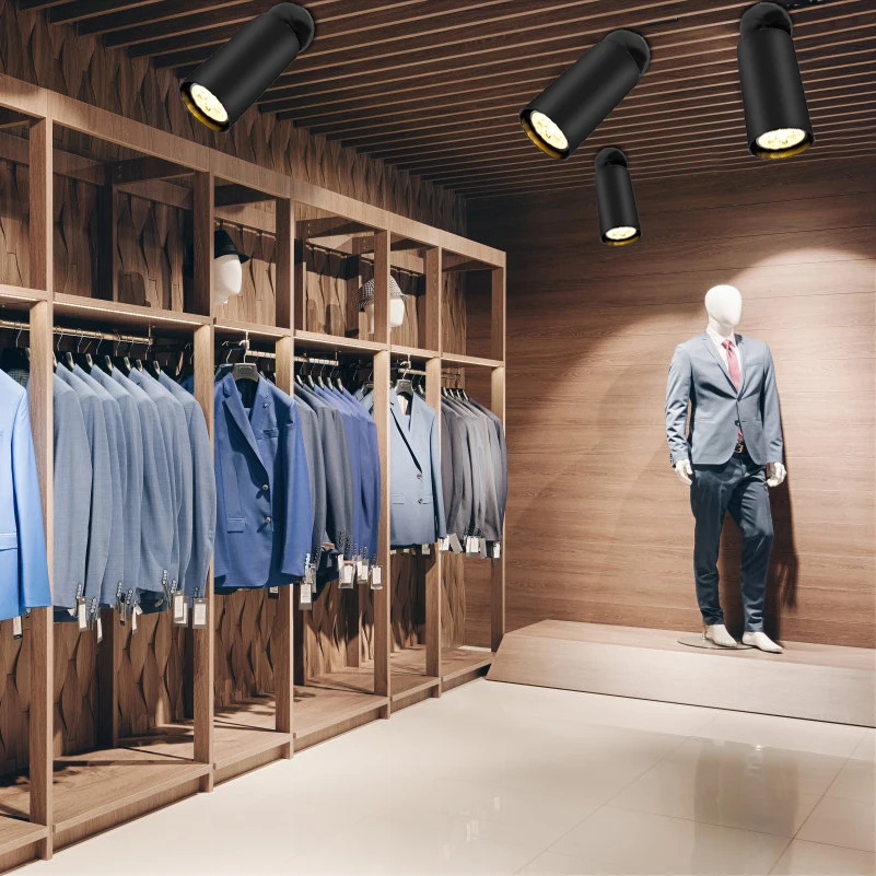 Золотая потолочная лампа в современном простом дизайне вращающийся корпус лампы