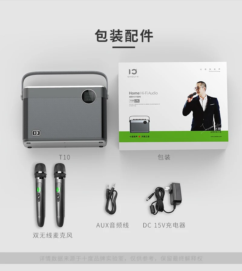 60W Guitar Speakers 5000mAh Portable Bluetooth 5.0 Speaker Stereo Outdoor with MIC Treble / Bass Adjustment Loudspeaker | Электроника