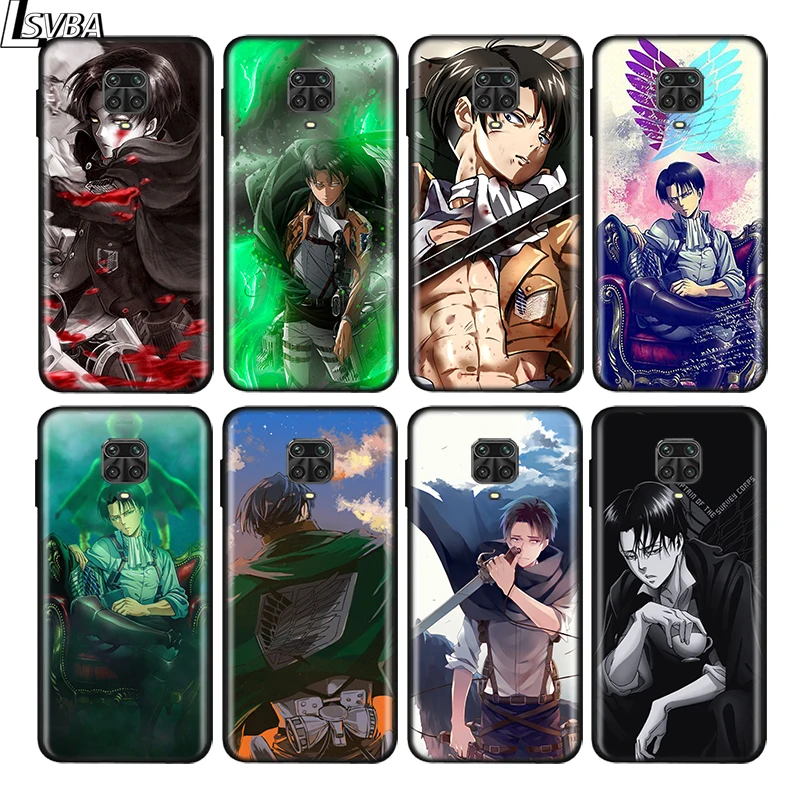 

Attack on Titan animation For Xiaomi Redmi Note 9 9S 9T 8T 8 7 6 5 Prime Pro Max Prime 5A 4X 4 Soft Silicone Phone Case