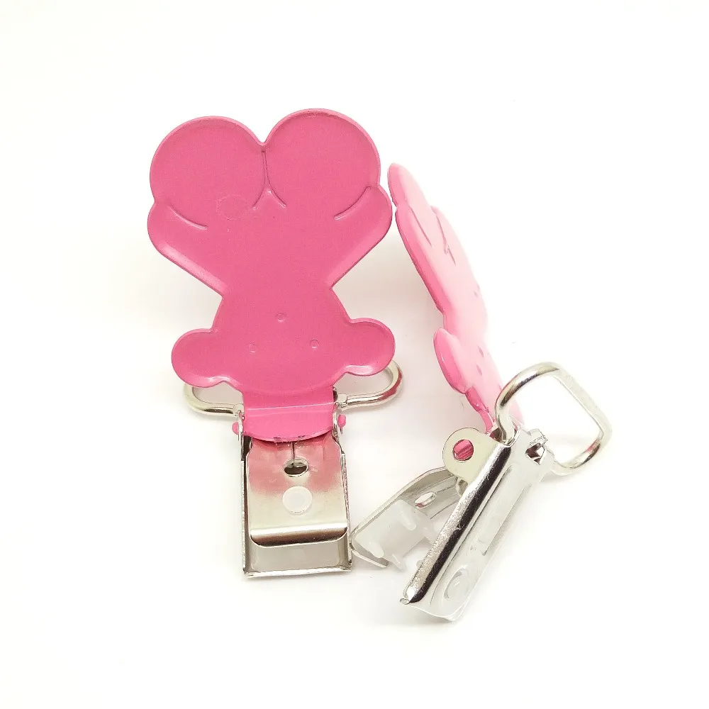 20 шт. в партии зажимы для соски медвежонке металлические подтяжек одежде|Зажимы