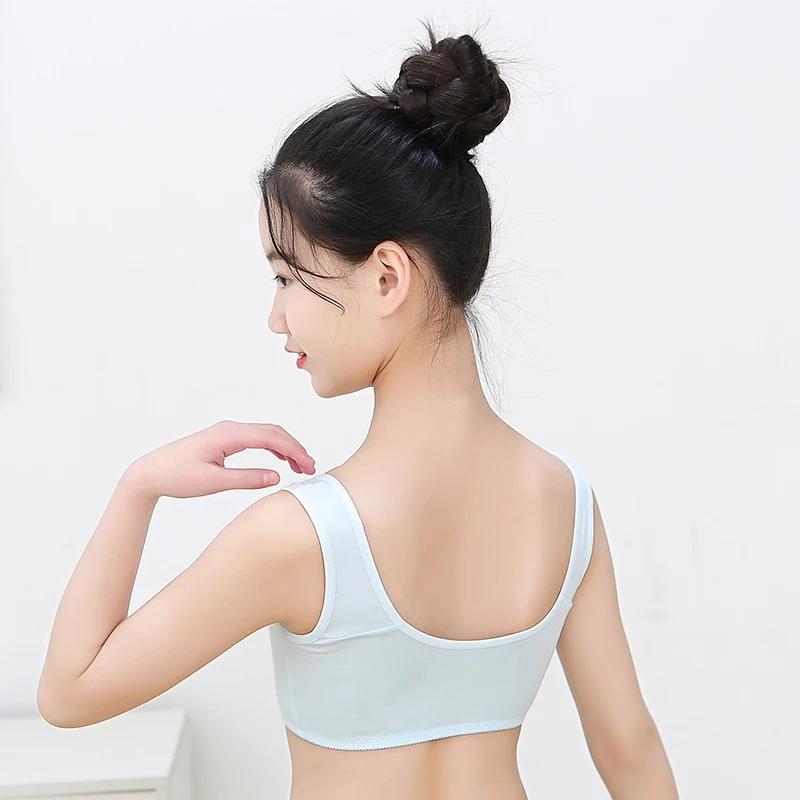 

Girls cute baby button vest-style underwear summer pure cotton lining thin cotton anti-bump and breathable girl's first choice