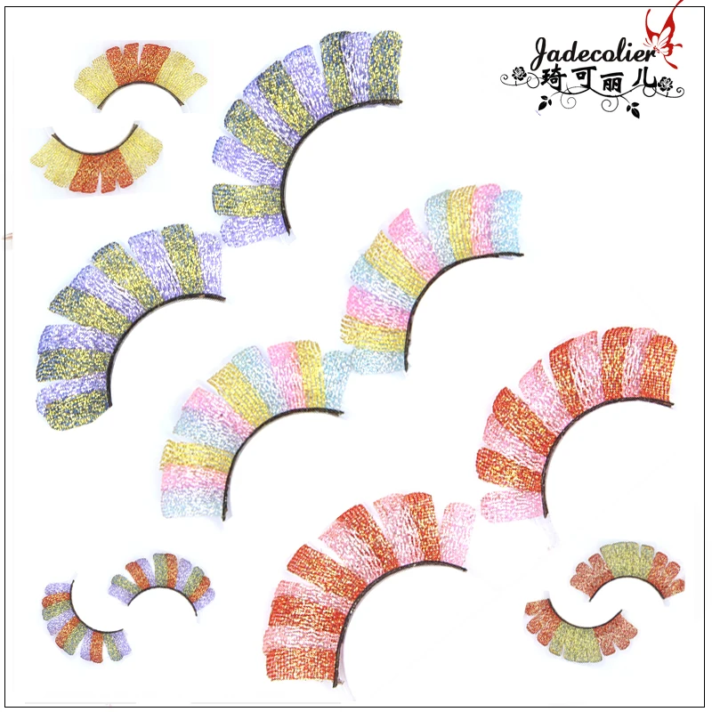 1 пара Красочные латинские танцевальные сцены творческое кружево накладные