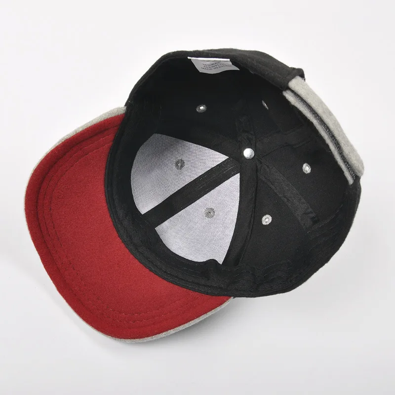 Children Cartoon Embroidery Baseball Caps Baby Boys Cute Hats 1-5 Years Little Girls Fashion Corduroy Hat Autumn | Детская одежда и